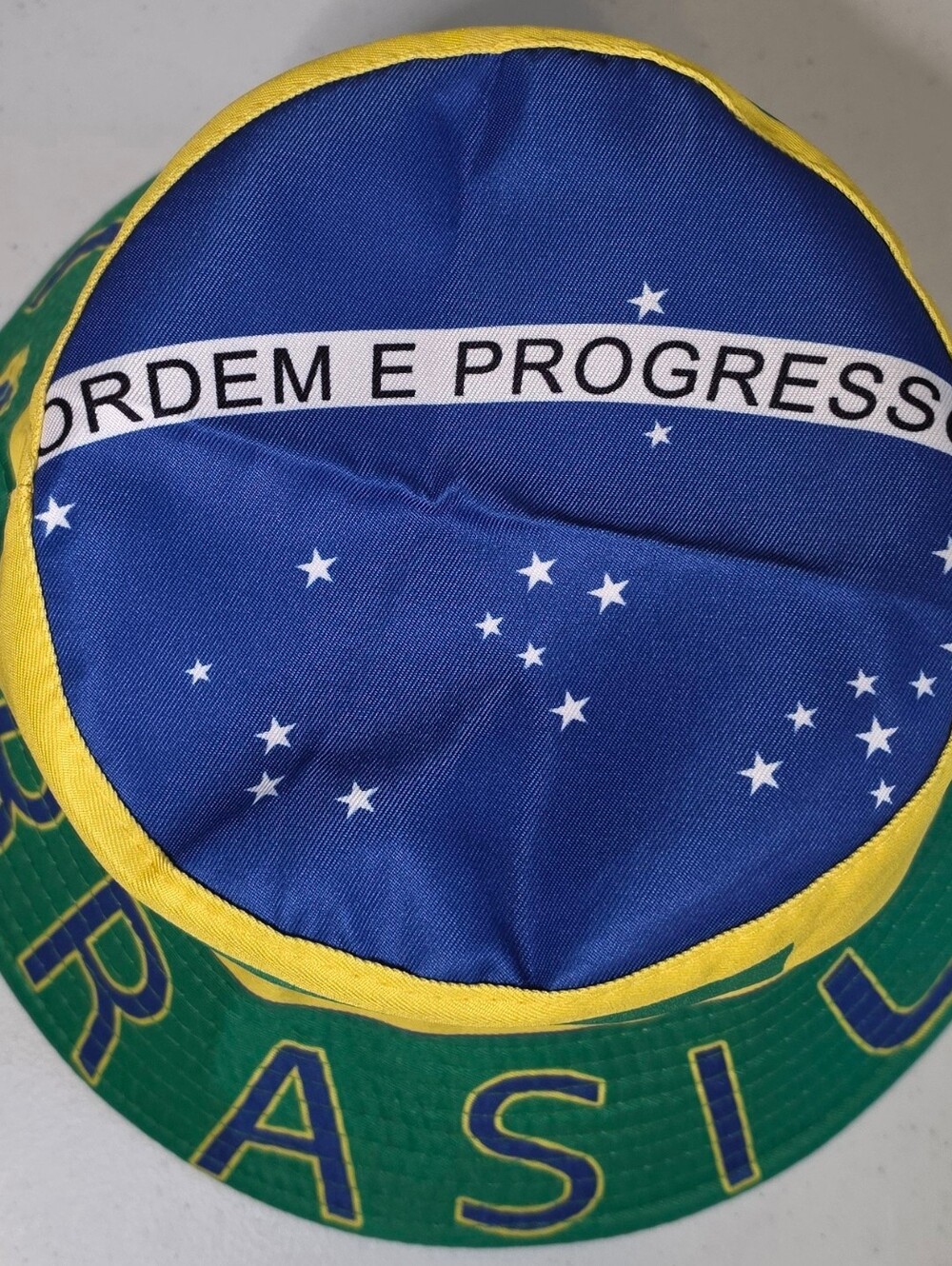 BRAZIL Brasil 2026 World Cup unisex reversible bucket hat adult one size - Picture 3 of 7